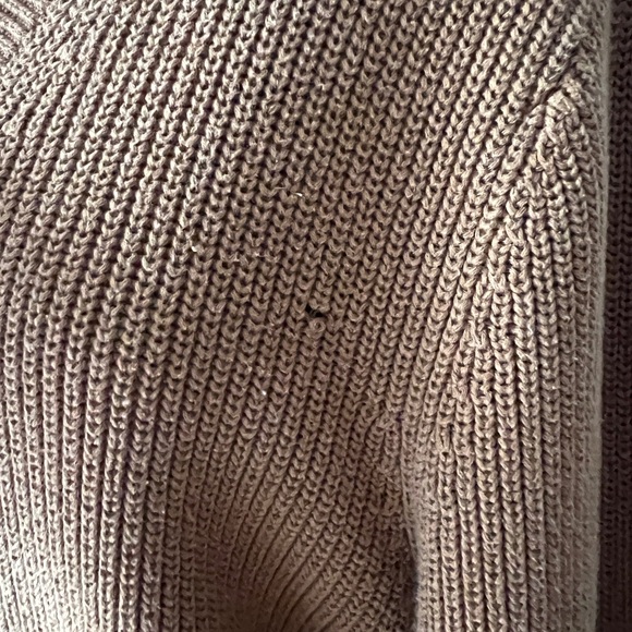 H&M Men’s Cardigan Size Small Beige Tan Brown Button Up Knitted Fall Neutral - Picture 4 of 9